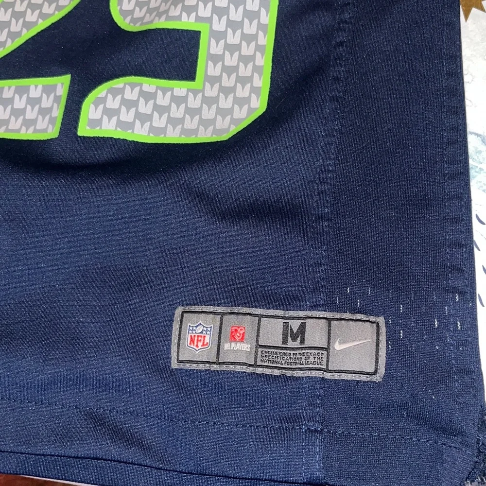 Seattle Seahawks Football Jersey Blue Green Kid's M Boy Girl NFL #29 THOMAS III